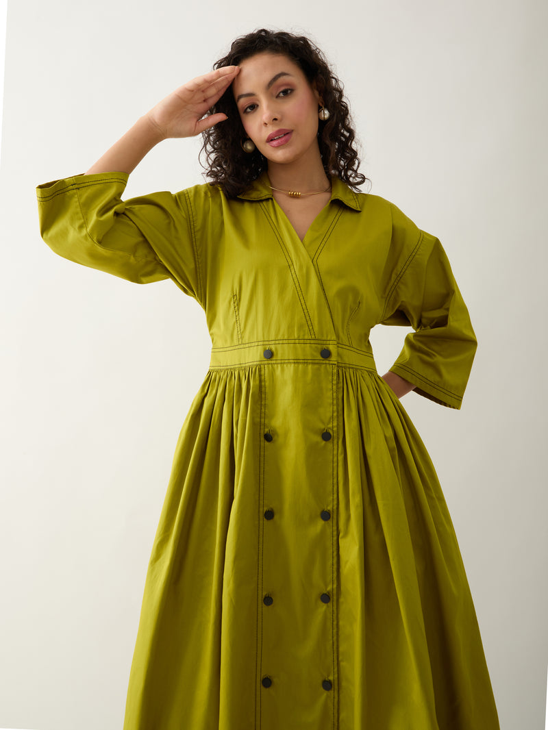 RICARDO DRESS - LEAF