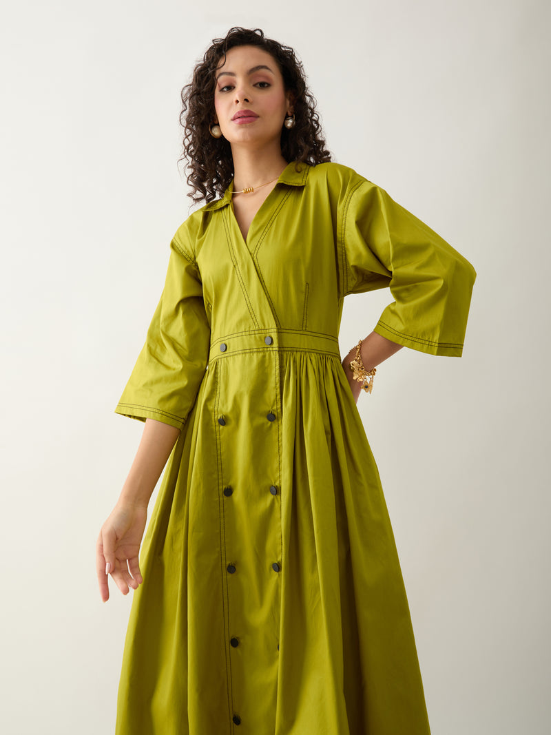 RICARDO DRESS - LEAF