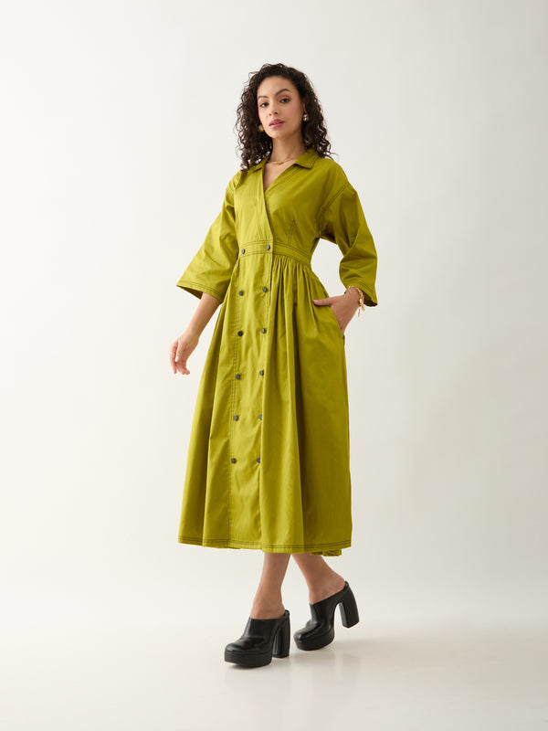 RICARDO DRESS - LEAF