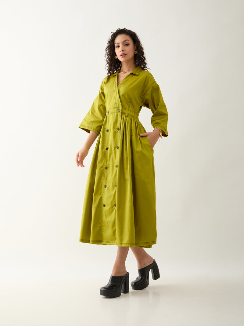 RICARDO DRESS - LEAF