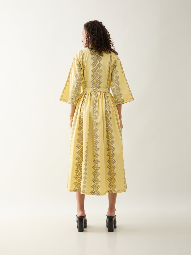 RICARDO DRESS - LEMON