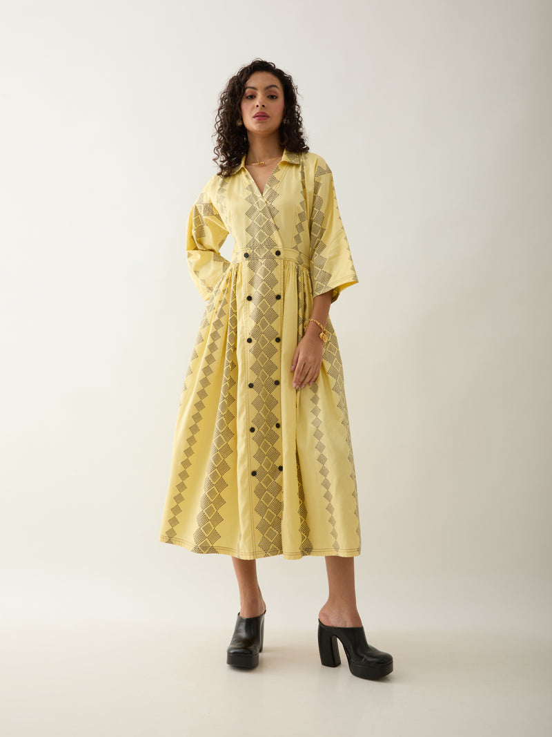 RICARDO DRESS - LEMON