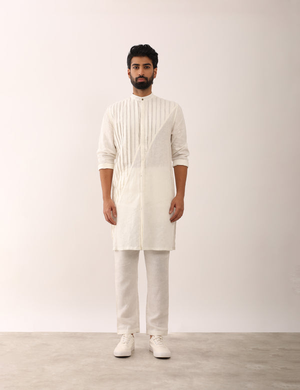 AARAV KURTA SET - WHITE