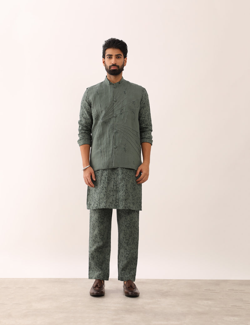 JEET BOTANY BANDI LOOK - GREEN