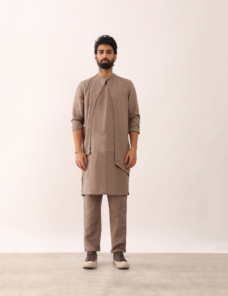 DHRUV KURTA- STONE