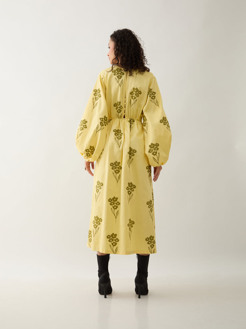 GRACE DRESS - LEMON