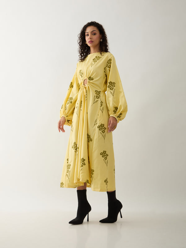 GRACE DRESS - LEMON