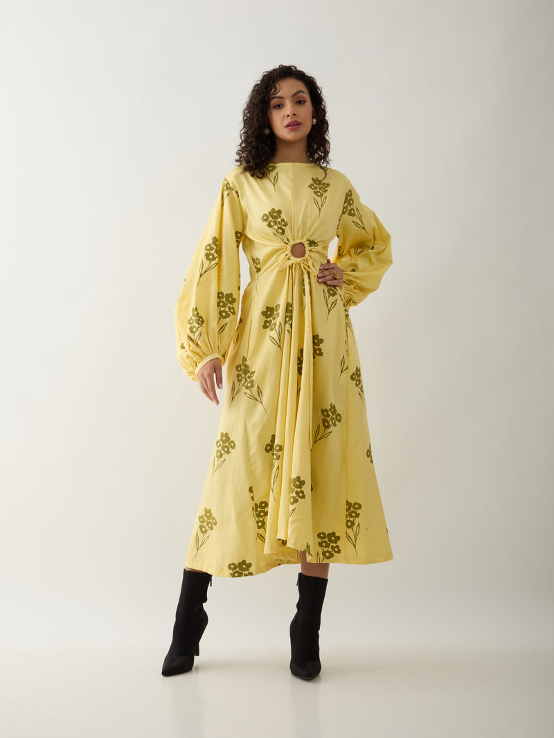 GRACE DRESS - LEMON