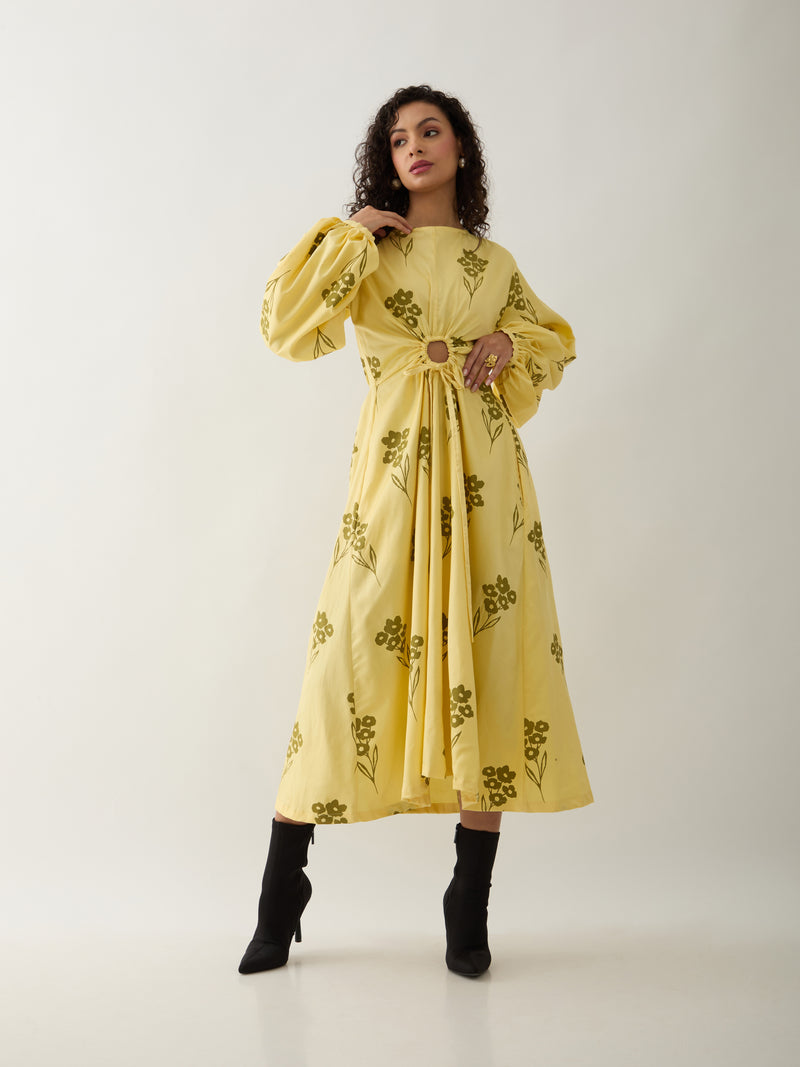 GRACE DRESS - LEMON