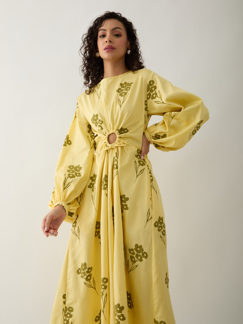 GRACE DRESS - LEMON