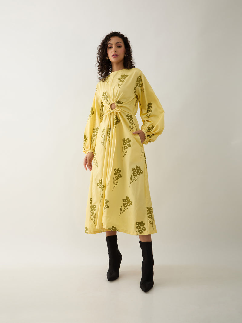 GRACE DRESS - LEMON