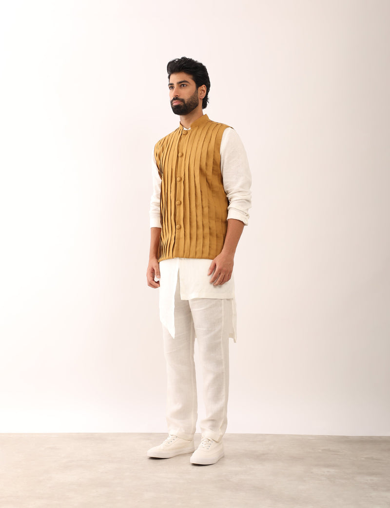 AARAV BANDI LOOK- MUSTARD