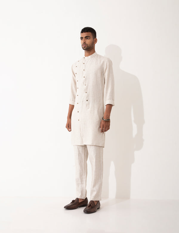 JIM KURTA SET - IVORY