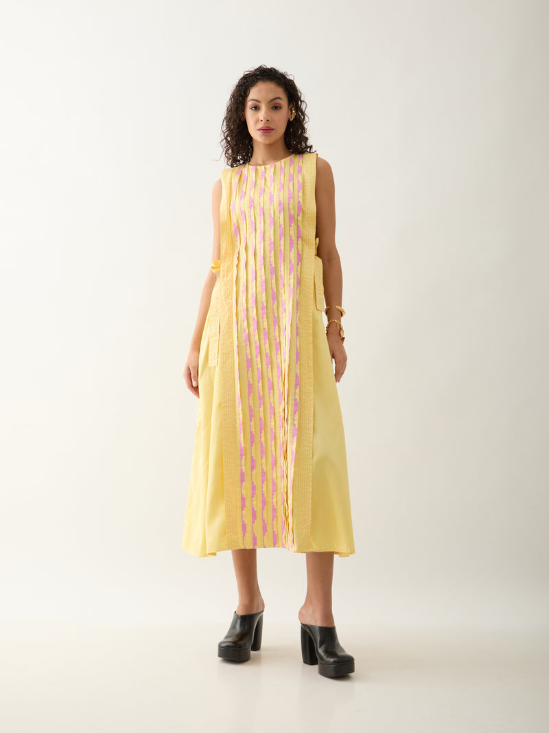 OSCAR DRESS - LEMON