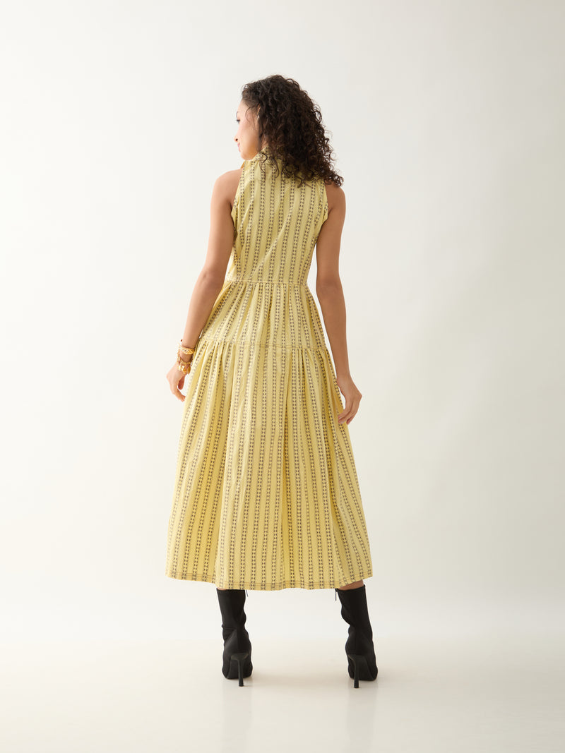 LIAM DRESS - LEMON