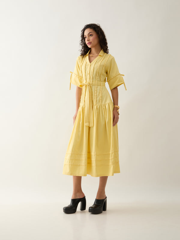 NASH DRESS - LEMON