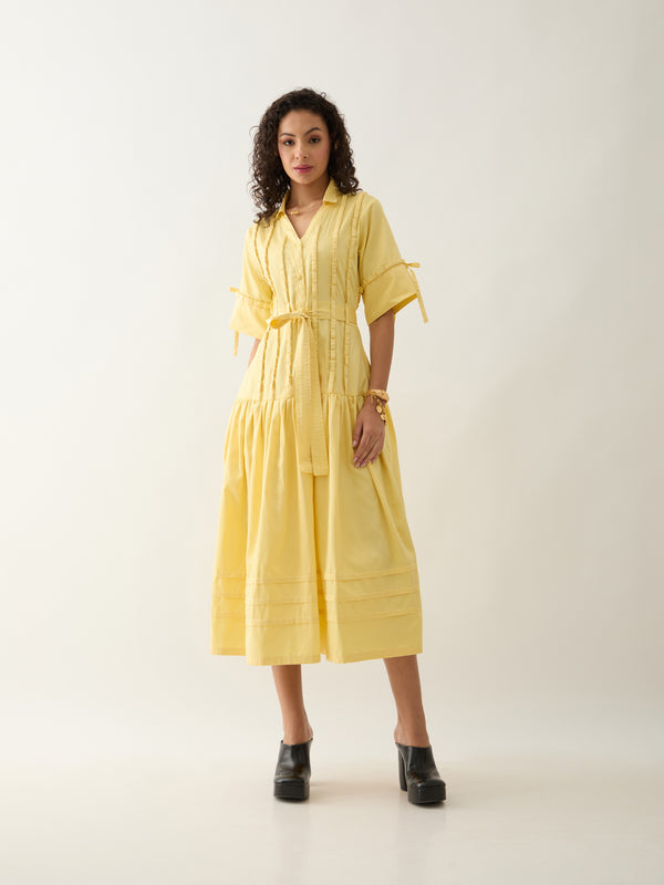 NASH DRESS - LEMON