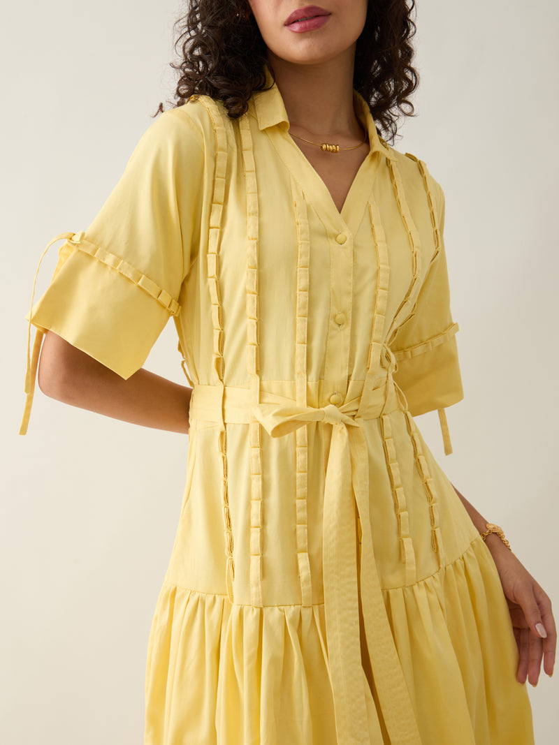 NASH DRESS - LEMON