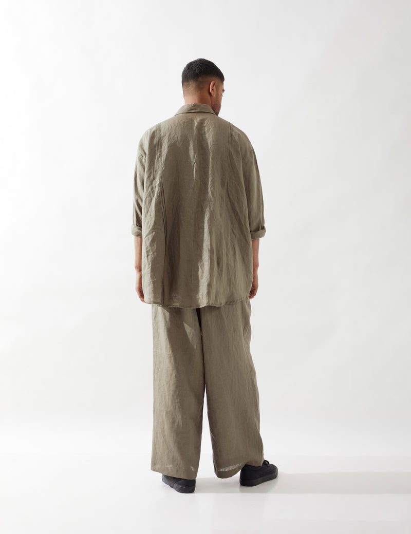 BLAISE FARM SHIRT SET - OLIVE