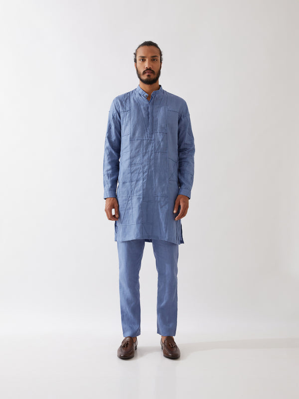 LEBI KURTA SET - BLUE