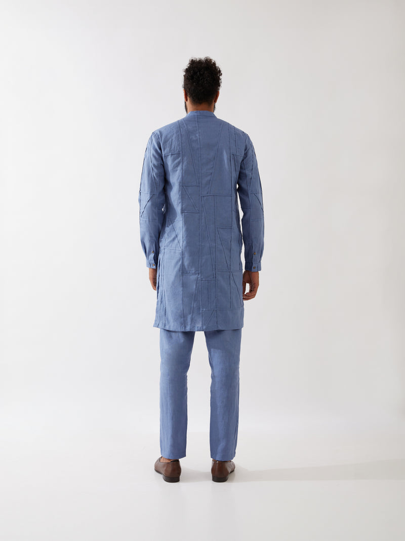 LEBI KURTA SET - BLUE