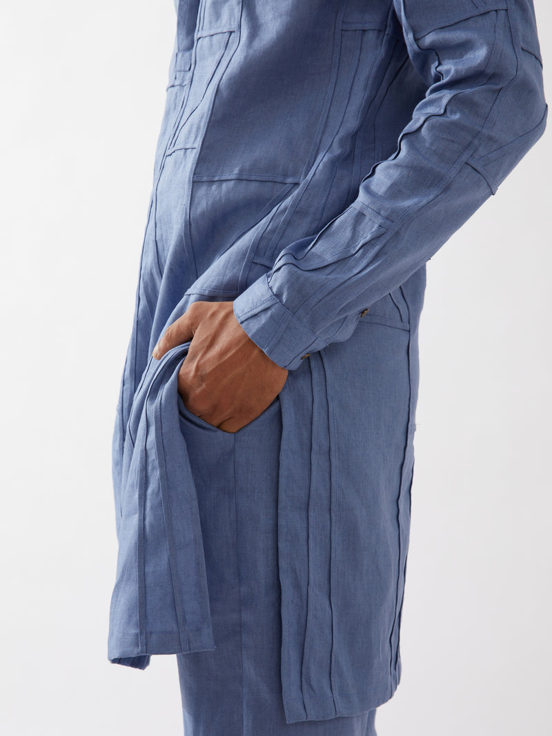 LEBI KURTA SET - BLUE