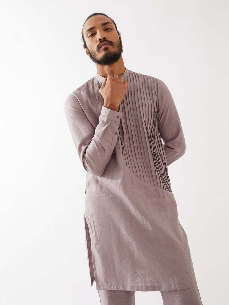 COOPER KURTA SET - PURPLE