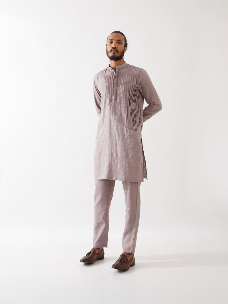 COOPER KURTA SET - PURPLE