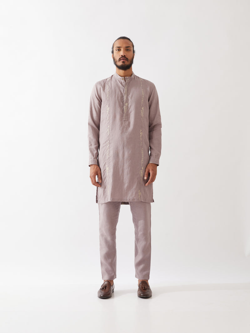 NOLAN KURTA SET - PURPLE