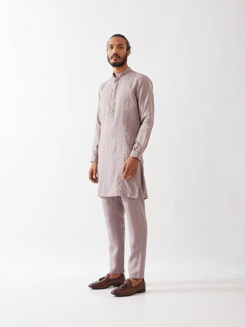 NOLAN KURTA SET - PURPLE