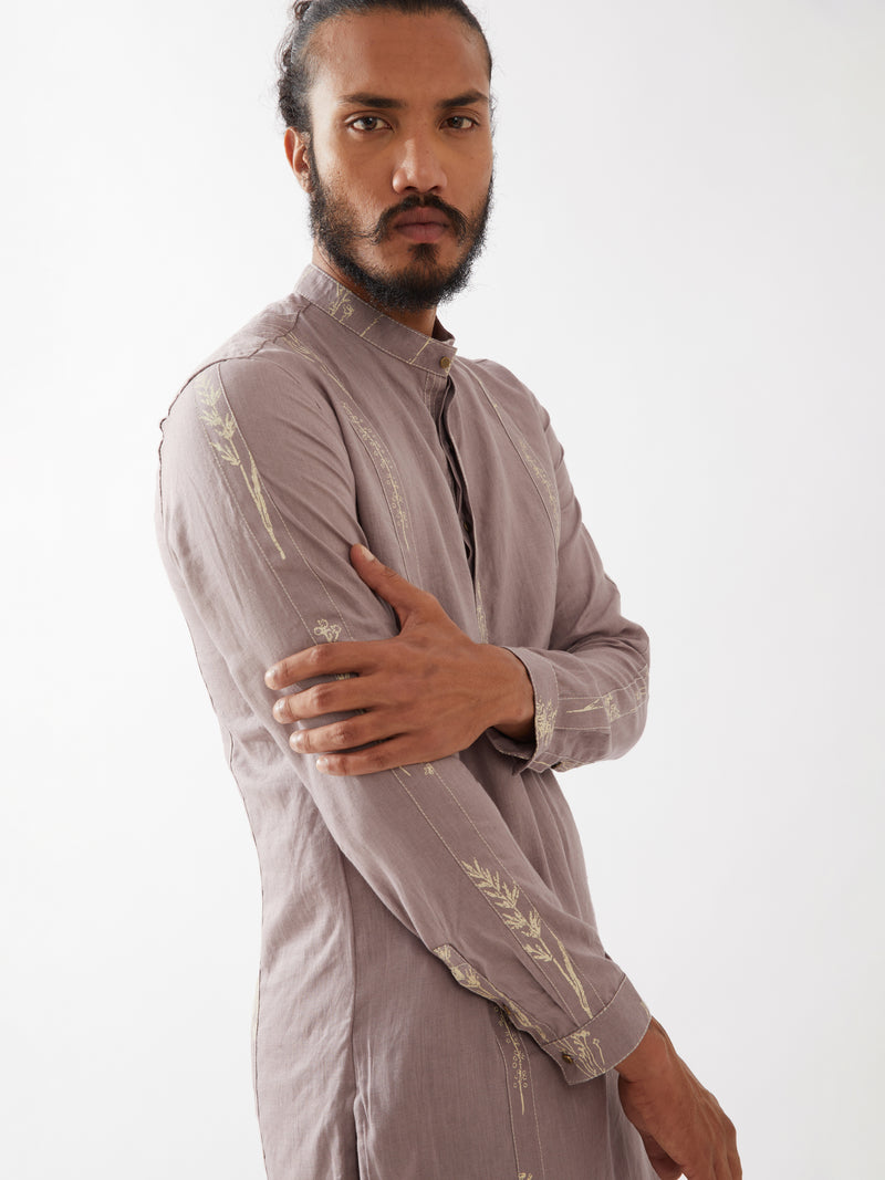 NOLAN KURTA SET - PURPLE