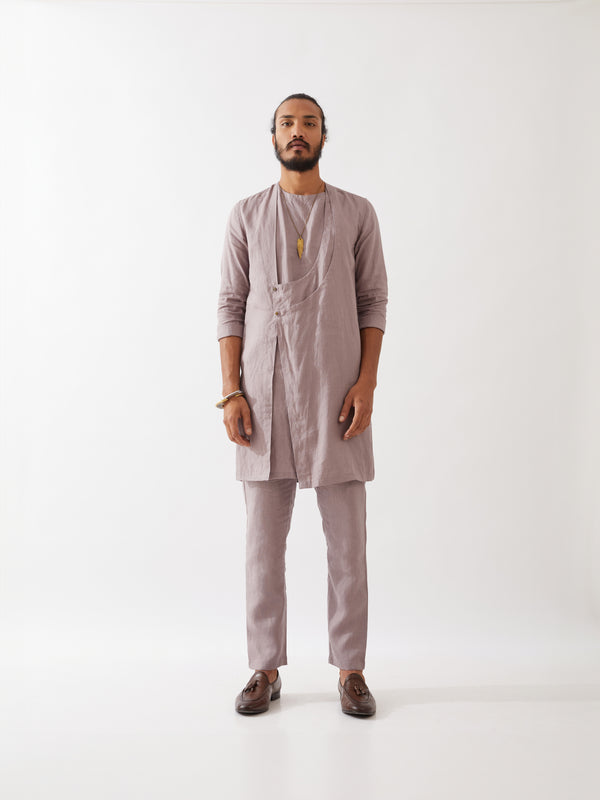 BROOKS KURTA SET - PURPLE