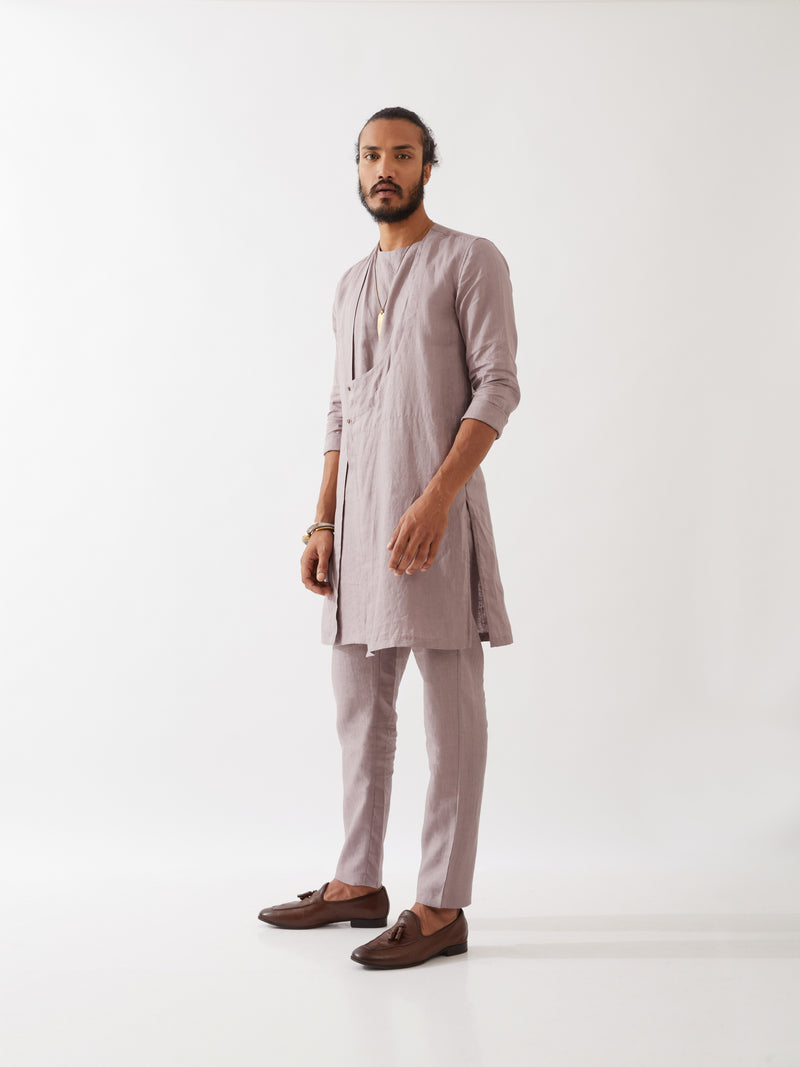 BROOKS KURTA SET - PURPLE