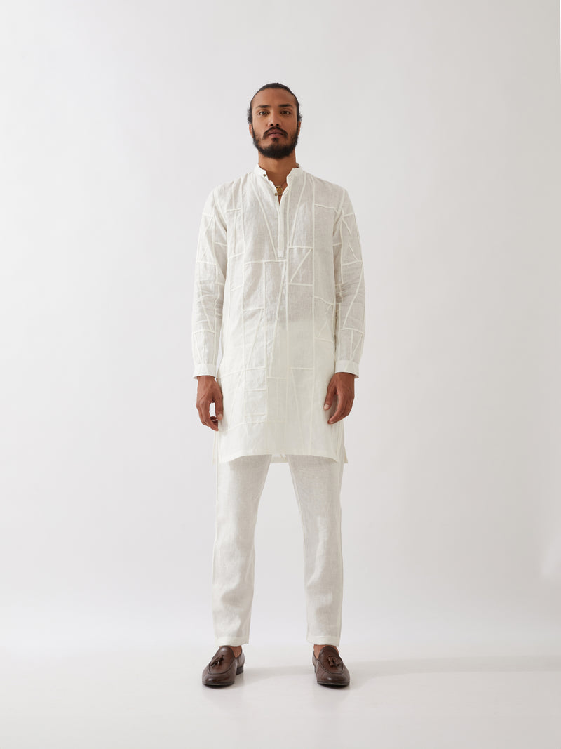 LEBI KURTA SET - WHITE