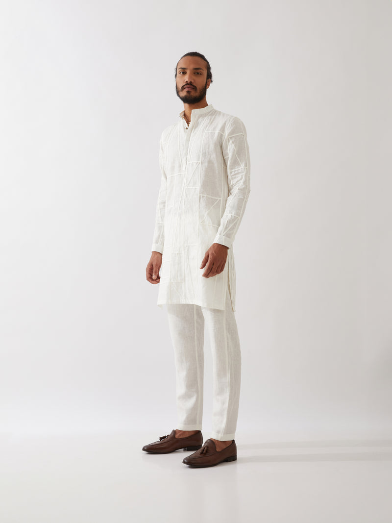 LEBI KURTA SET - WHITE