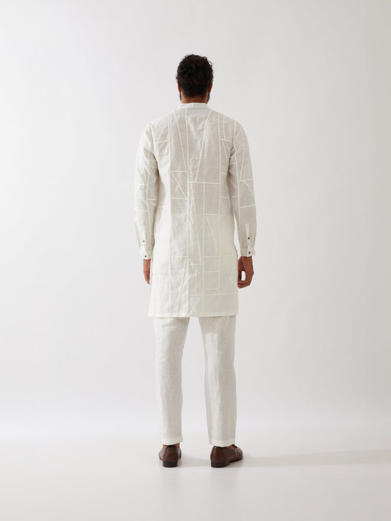 LEBI KURTA SET - WHITE