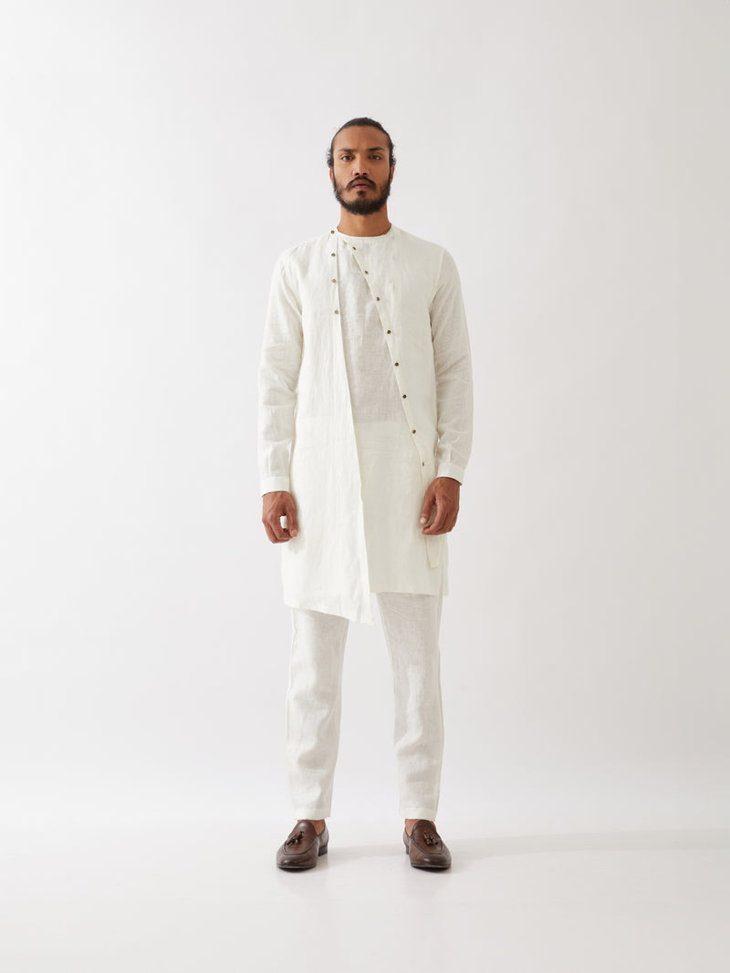 JAXON KURTA SET - WHITE