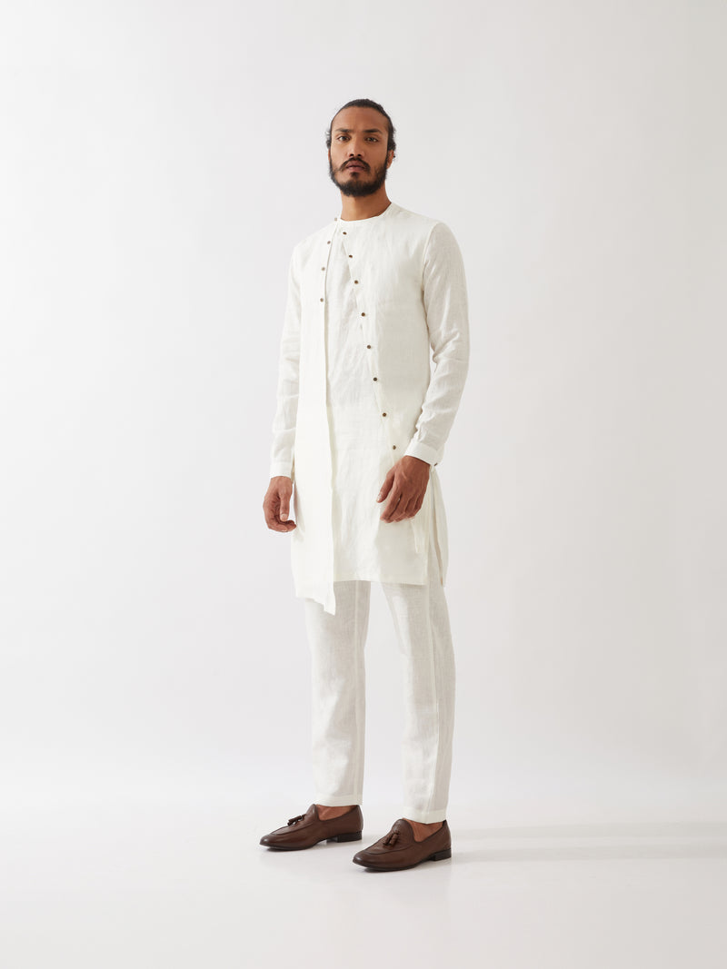 JAXON KURTA SET - WHITE