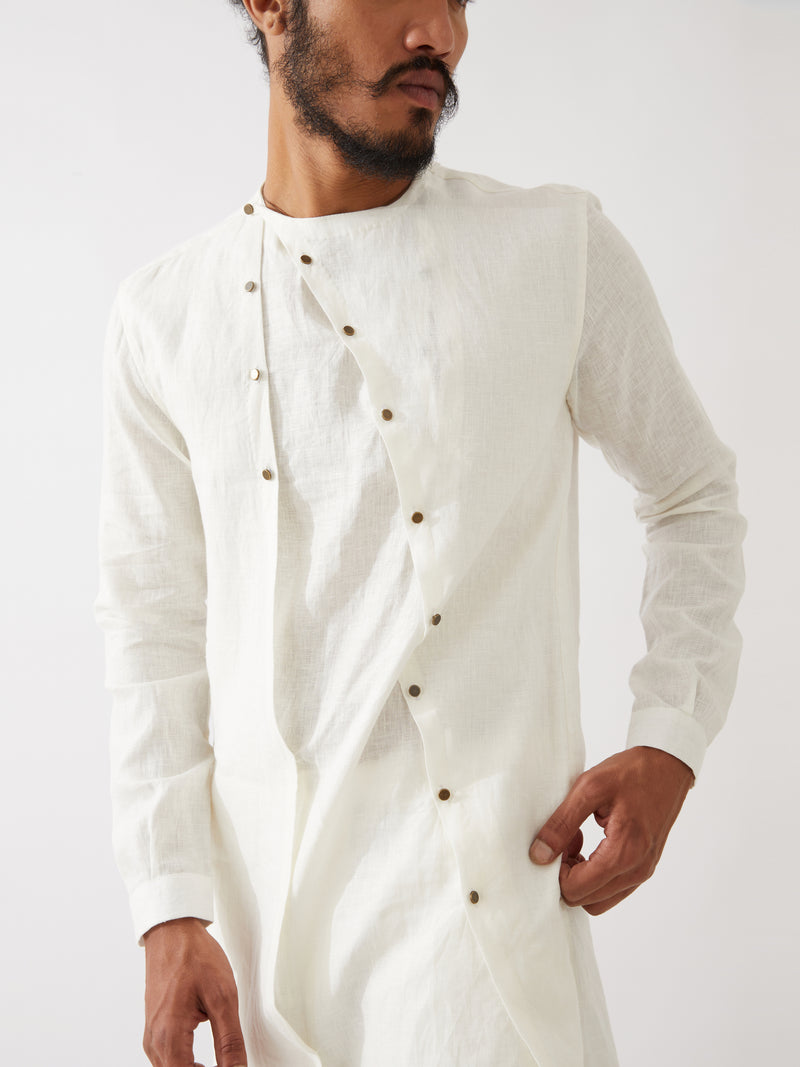 JAXON KURTA SET - WHITE