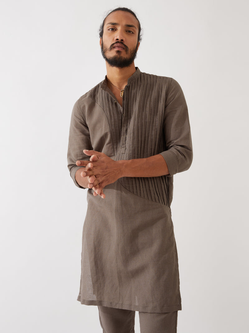 COOPER KURTA SET - GREY