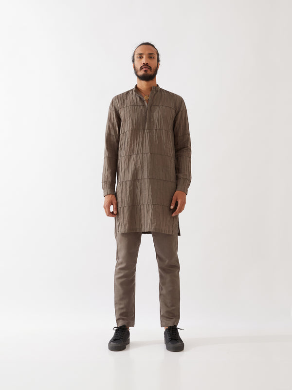 MATEO KURTA SET - GREY