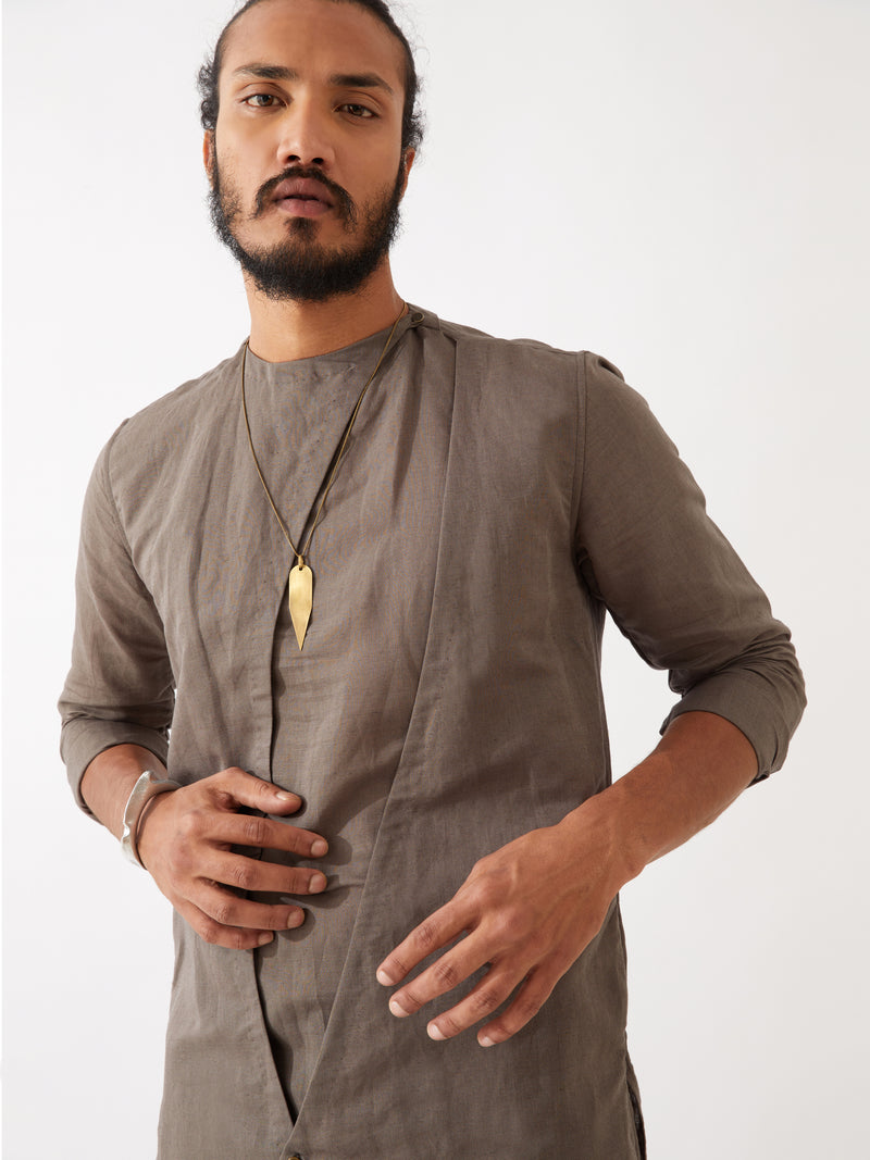 THEO KURTA SET - GREY