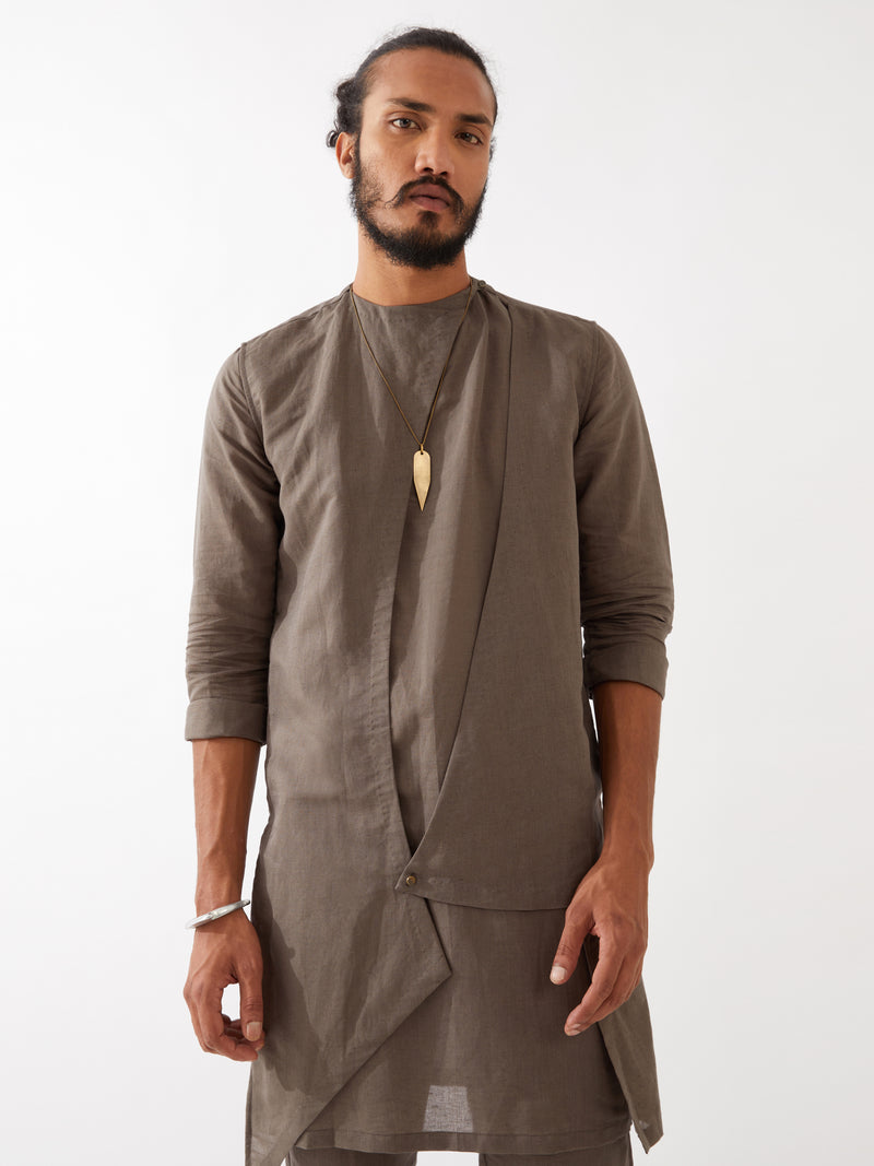 THEO KURTA SET - GREY