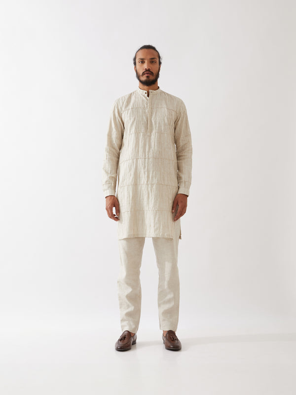 MATEO KURTA SET - IVORY