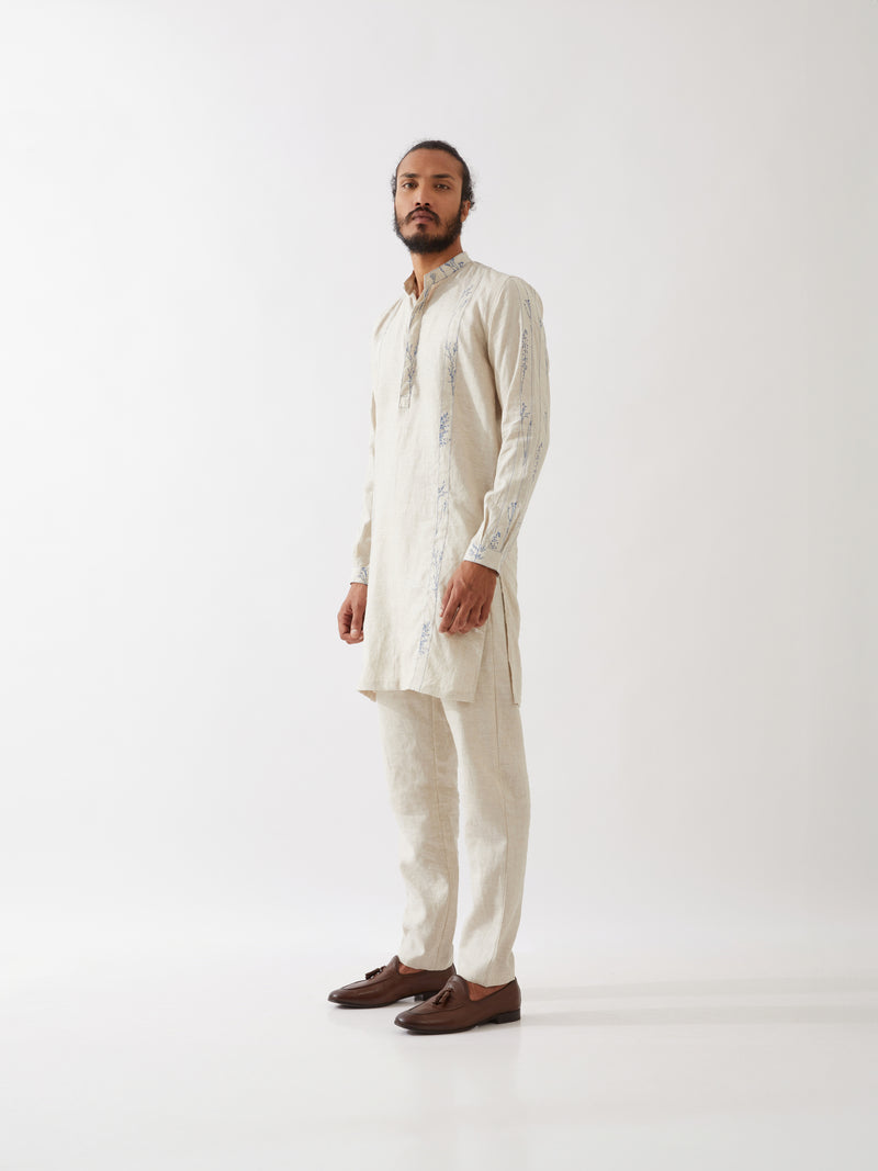 NOLAN KURTA SET - IVORY