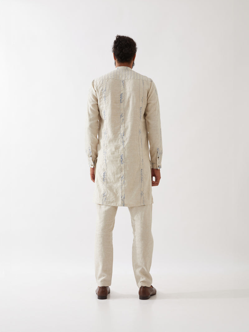 NOLAN KURTA SET - IVORY