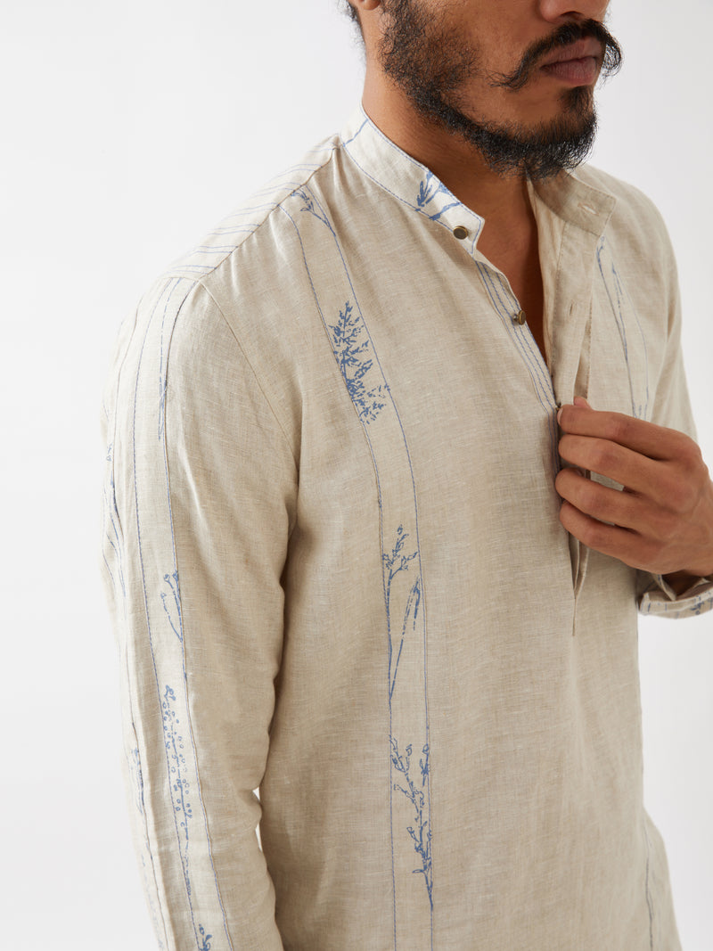 NOLAN KURTA SET - IVORY