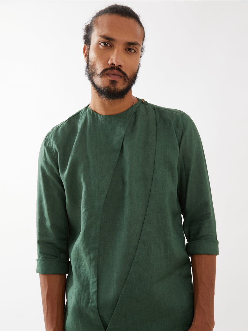 THEO KURTA SET - GREEN