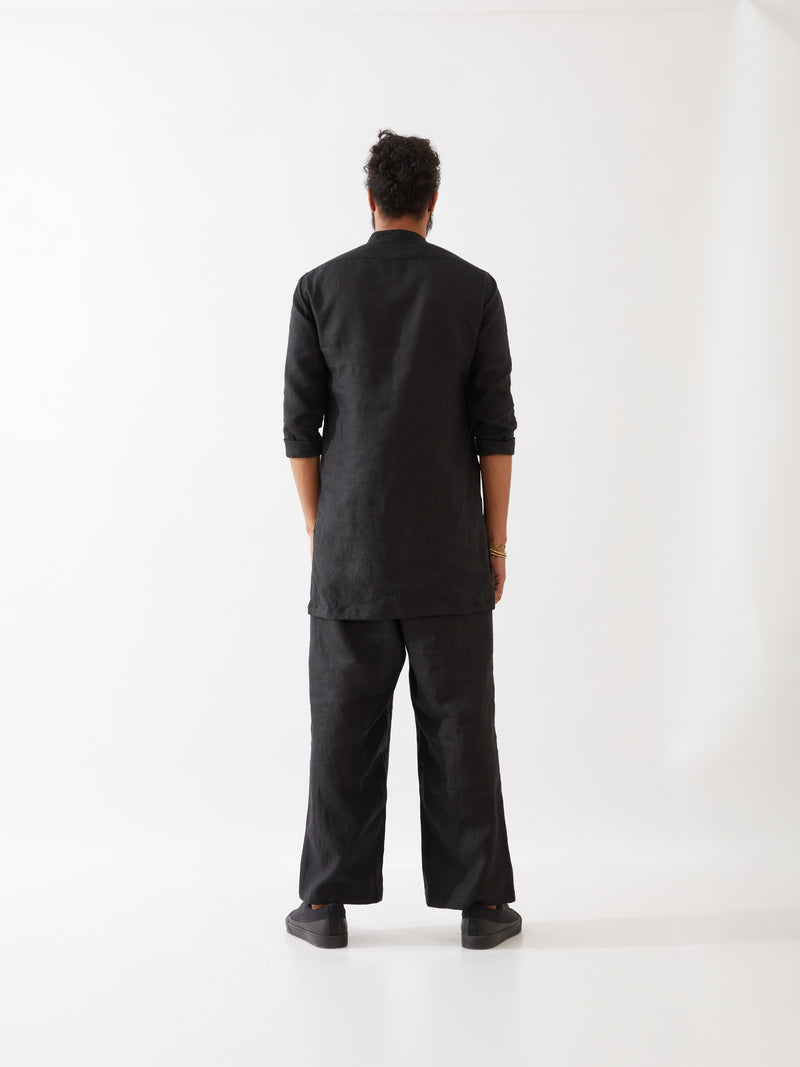 FINN KURTA SET - BLACK