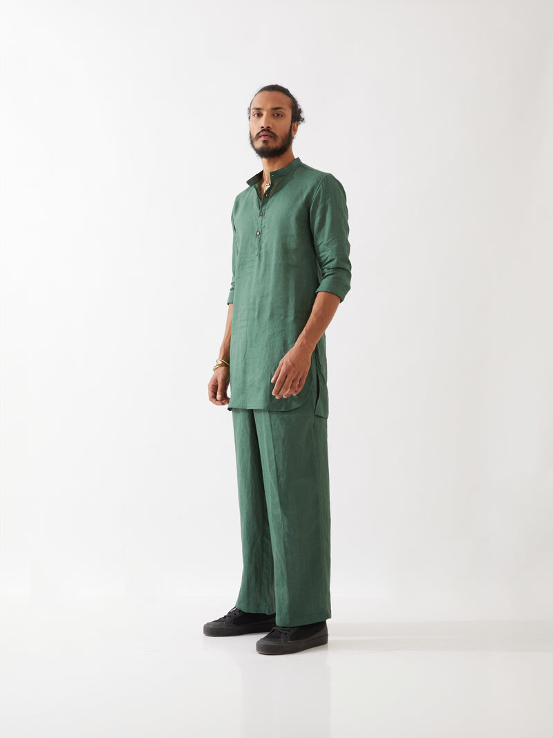 FINN KURTA SET - GREEN